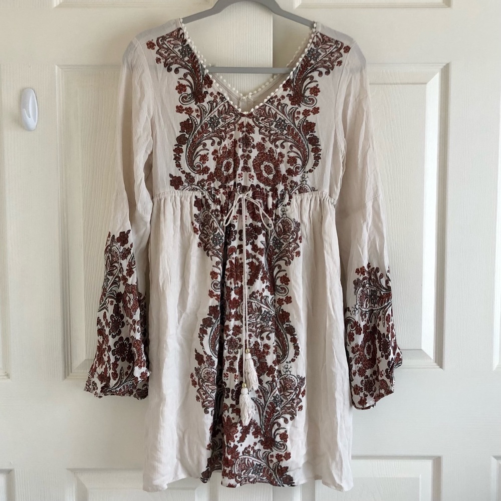 Peasant style dress